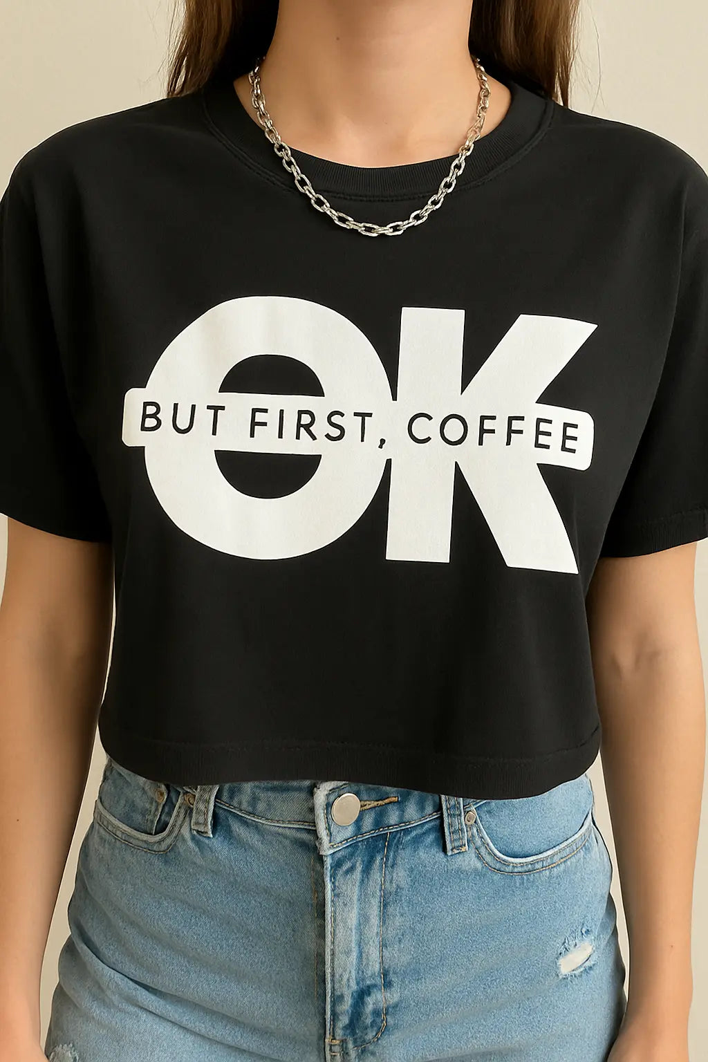 OK Coffee Crop Tee Women