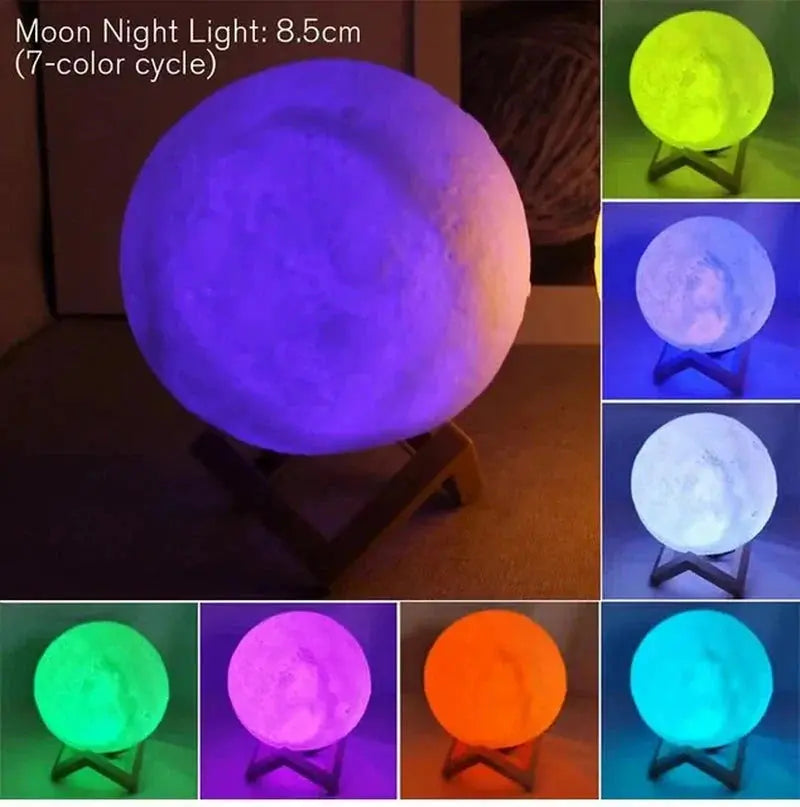 LED Moon Lamp | Moon Night Light | Novara Shop