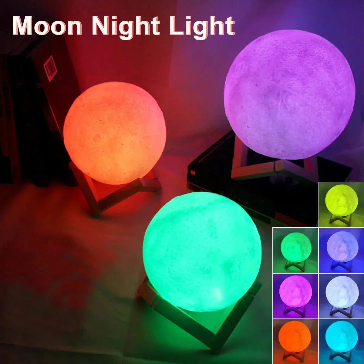 LED Moon Lamp | Moon Night Light | Novara Shop