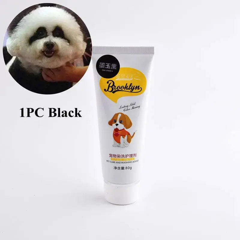 Pet Dye Cream  80g Semi Permanent High Pigmented Colorful Do