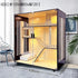Nordic Solid Wood Cat Cages Luxury Cat Villa Home Multi-laye