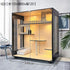 Nordic Solid Wood Cat Cages Luxury Cat Villa Home Multi-laye