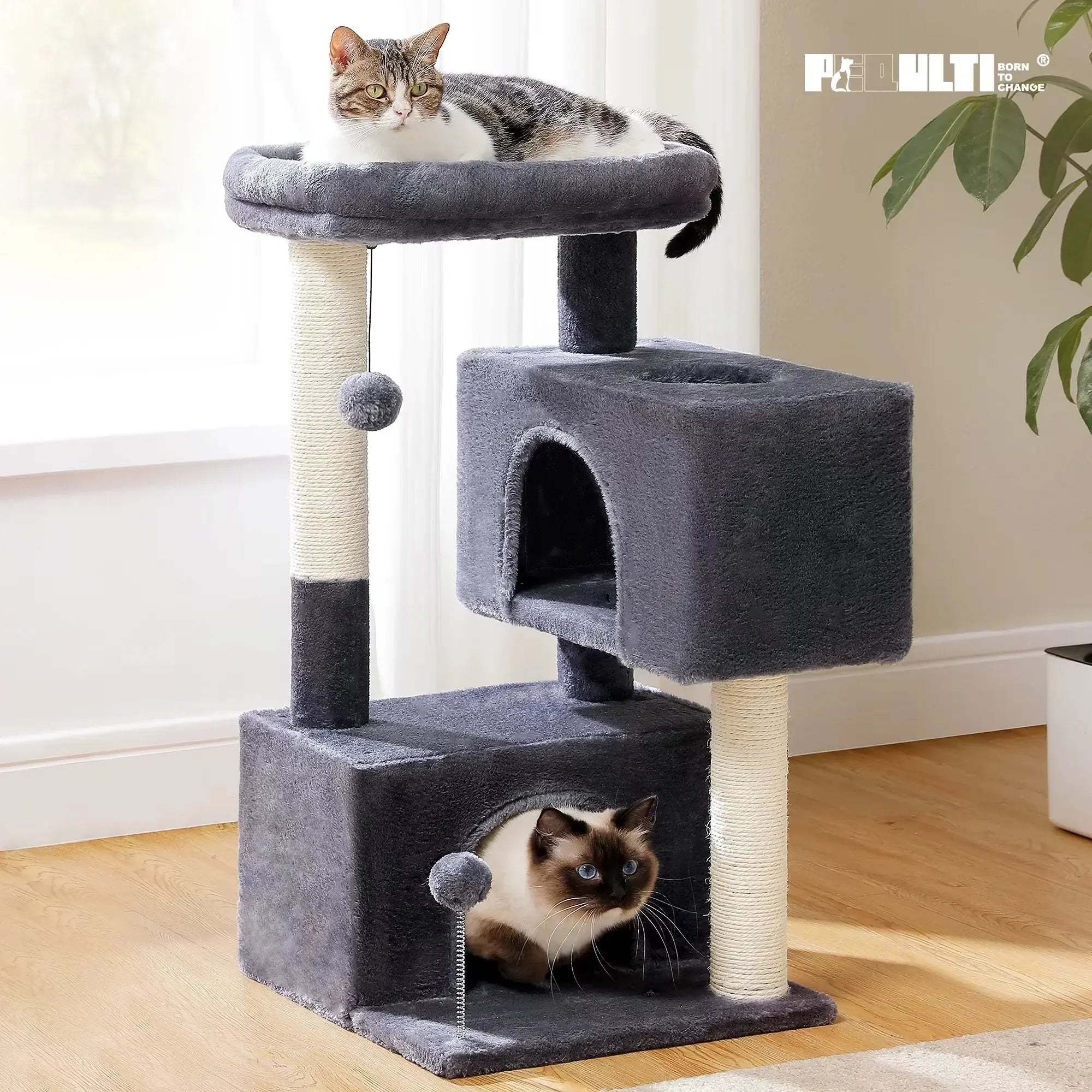 Large Cat Tree | Indoor Cat Tower | Novara Shop