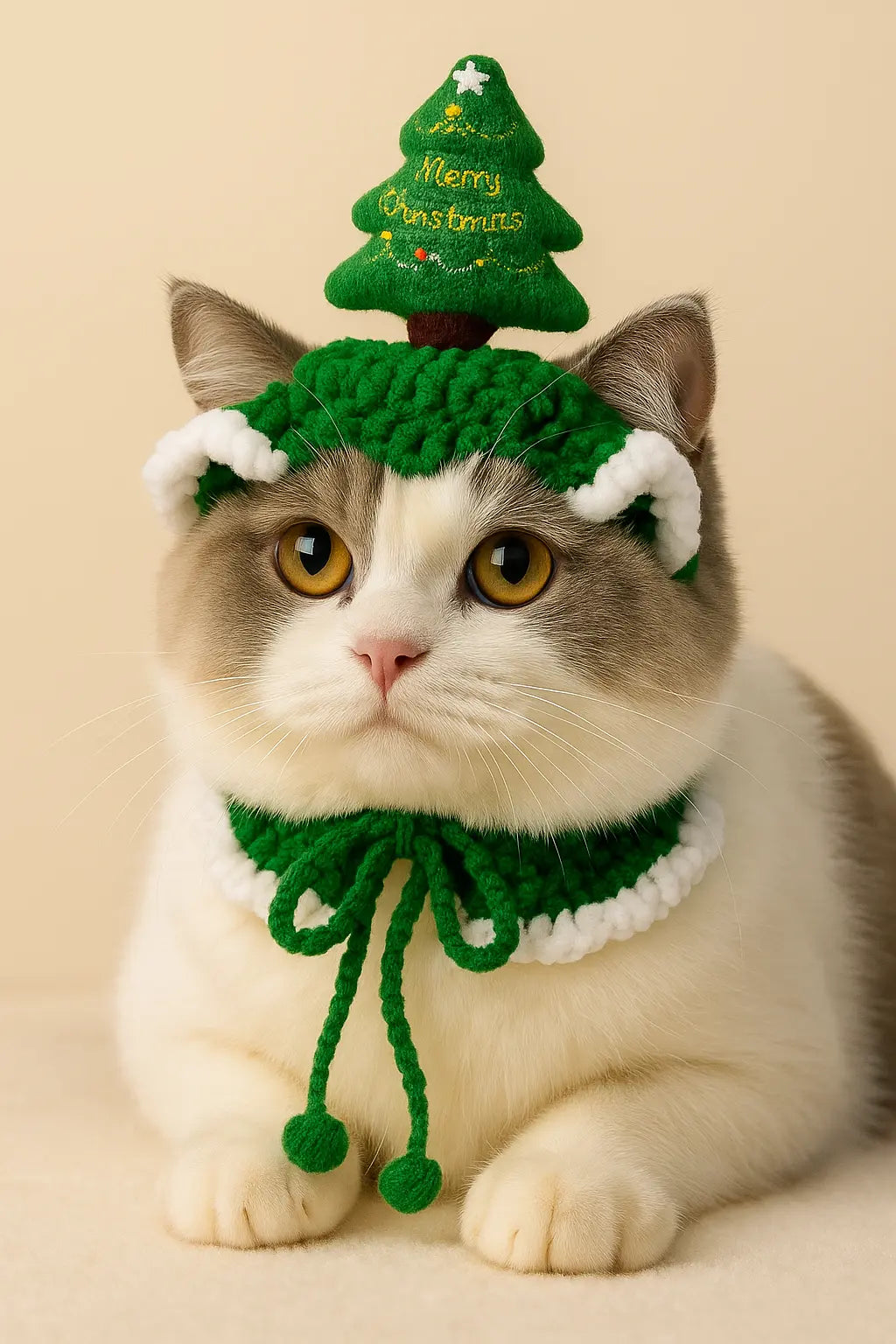 Crochet Pet Hat | Pet Christmas Hat | Novara Shop