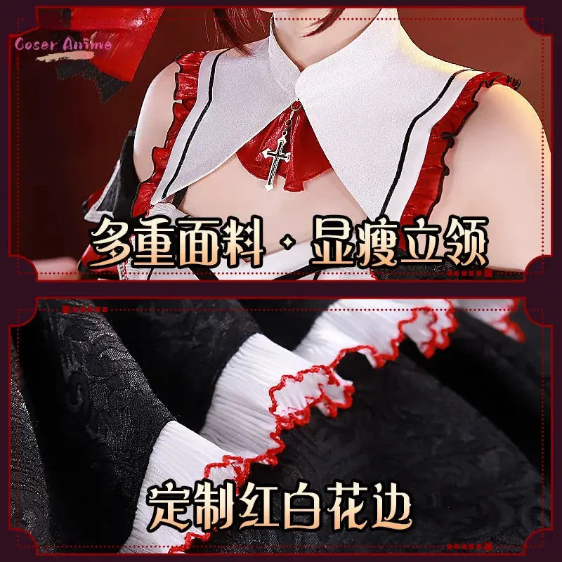 Anime DATE A LIVE Tokisaki Kurumi Cosplay Costume Uniform Halloween Carnival Party Christmas Play Role Clothes Clothing Novara Shop