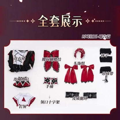 Anime DATE A LIVE Tokisaki Kurumi Cosplay Costume Uniform Halloween Carnival Party Christmas Play Role Clothes Clothing Novara Shop