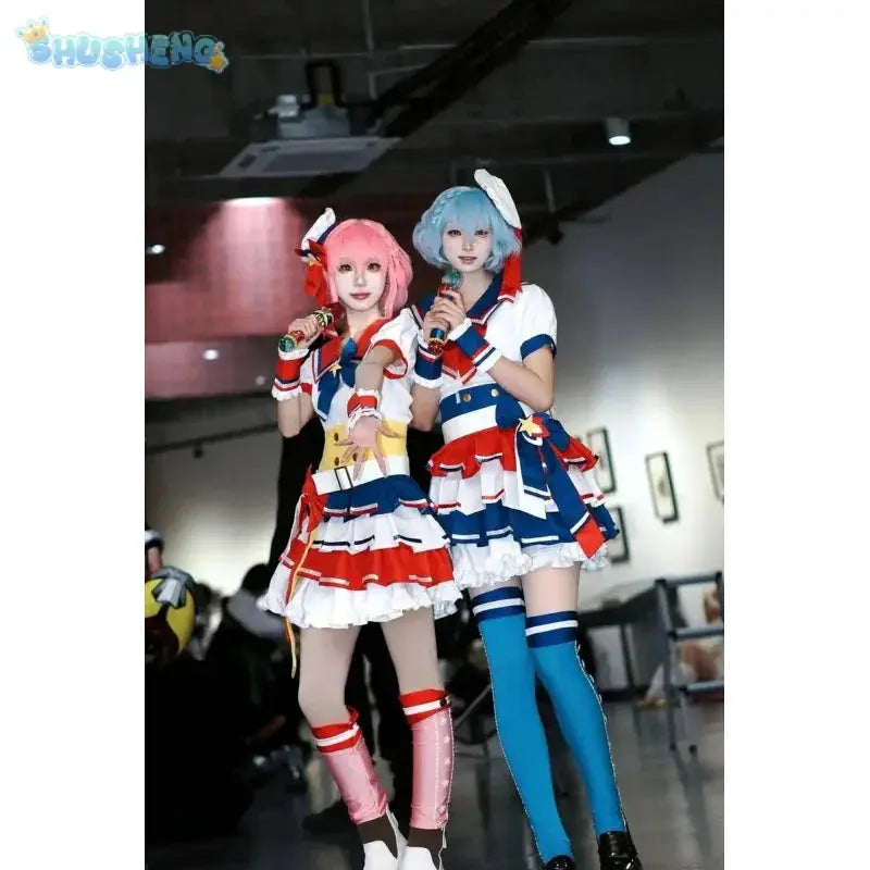 Anime Pripara Dorothy West Leona West Cosplay Costume Women&
