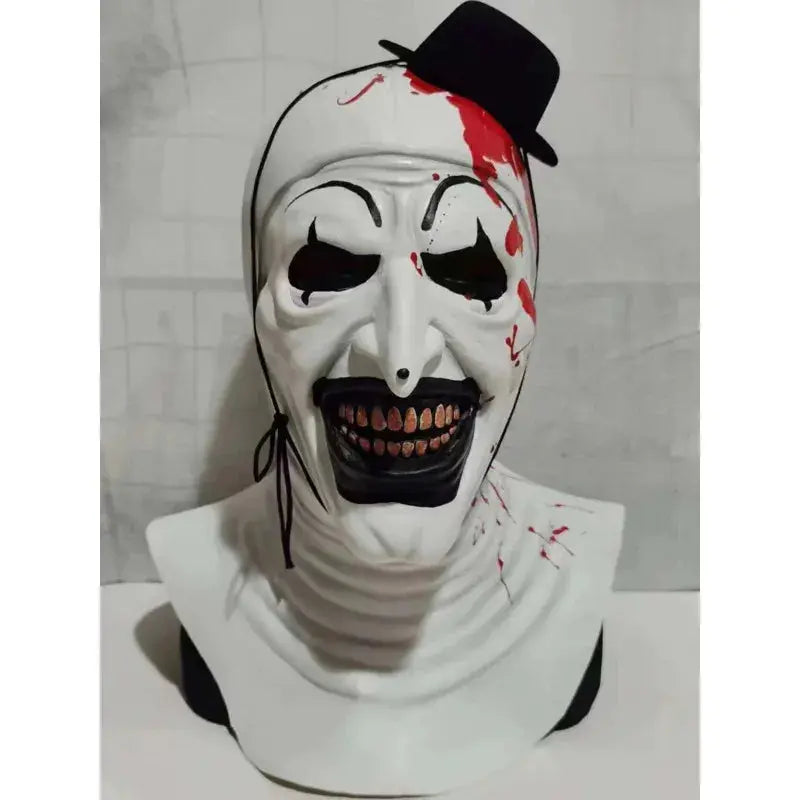 Terrifier Art Clown Joker Cosplay Costume Men Jumpsuit Women Role Play Fancy Dress Up Horror Dress Suit Halloween Carnival Party Novara Shop