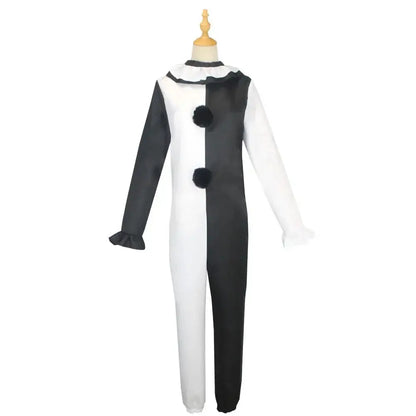 Terrifier Art Clown Joker Cosplay Costume Men Jumpsuit Women Role Play Fancy Dress Up Horror Dress Suit Halloween Carnival Party Novara Shop