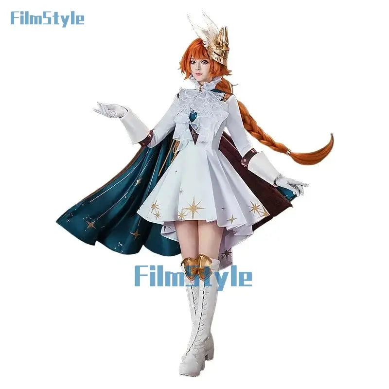 Game Reverse:1999 Sonetto Cosplay Costume The Steadhst Hear Uniform Halloween Carnival Party Christmas Play Role Clothe Clothing Novara Shop