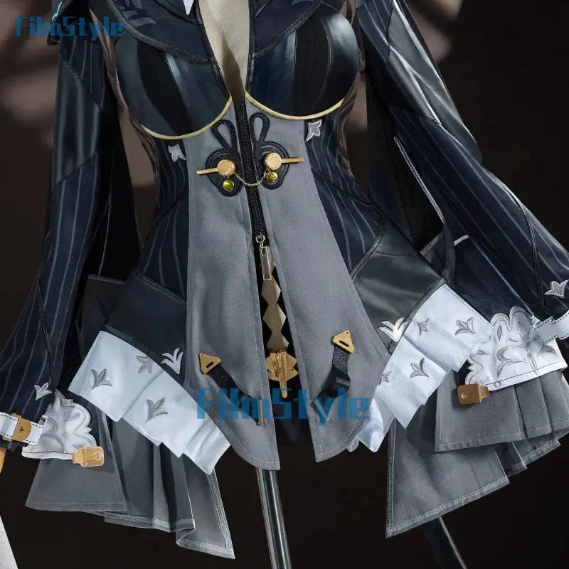Zenless Zone Zero Yixuan Cosplay Costume ‌Ink Shadow Attire Uniform Halloween Carnival Party Christmas Play Role Clothing Novara Shop