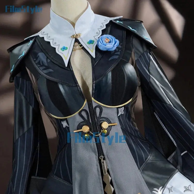 Zenless Zone Zero Yixuan Cosplay Costume ‌Ink Shadow Attire Uniform Halloween Carnival Party Christmas Play Role Clothing Novara Shop