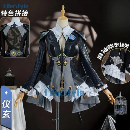 Zenless Zone Zero Yixuan Cosplay Costume ‌Ink Shadow Attire Uniform Halloween Carnival Party Christmas Play Role Clothing Novara Shop