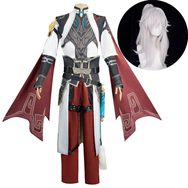 Jingyuan Cosplay HSR Honkai Star Rail Cosplay Costume Wig Women Men Halloween Carnival Party Comic-con Role Playing Outfit Novara Shop