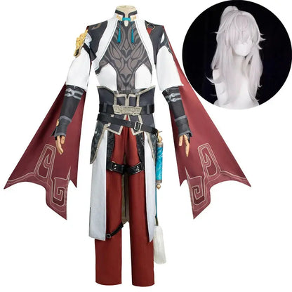 Jingyuan Cosplay HSR Honkai Star Rail Cosplay Costume Wig Women Men Halloween Carnival Party Comic-con Role Playing Outfit Novara Shop