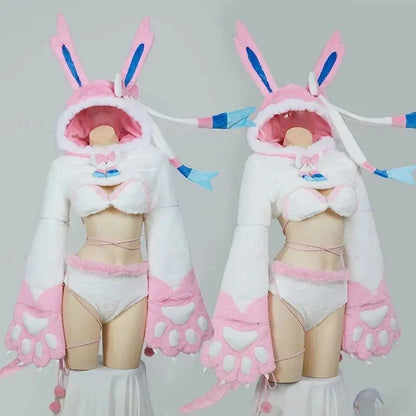 Daily Fashionable Role-playing Costumes Sylveon Nymphali Feelinara Cosplay Costume For Halloween Christmas Festival Party Novara Shop