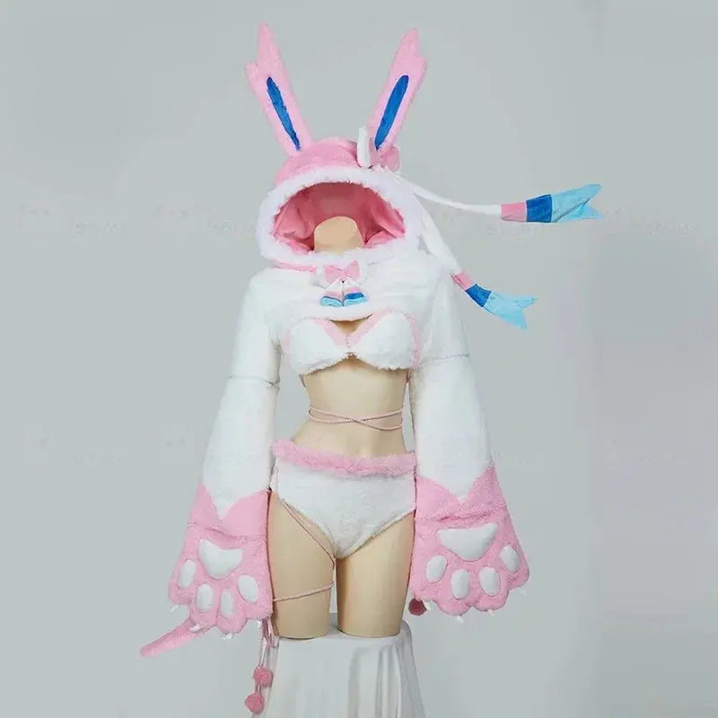 Daily Fashionable Role-playing Costumes Sylveon Nymphali Feelinara Cosplay Costume For Halloween Christmas Festival Party Novara Shop