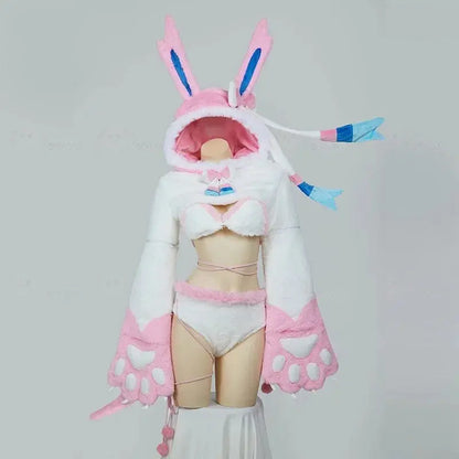 Daily Fashionable Role-playing Costumes Sylveon Nymphali Feelinara Cosplay Costume For Halloween Christmas Festival Party Novara Shop