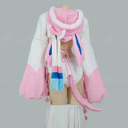 Daily Fashionable Role-playing Costumes Sylveon Nymphali Feelinara Cosplay Costume For Halloween Christmas Festival Party Novara Shop