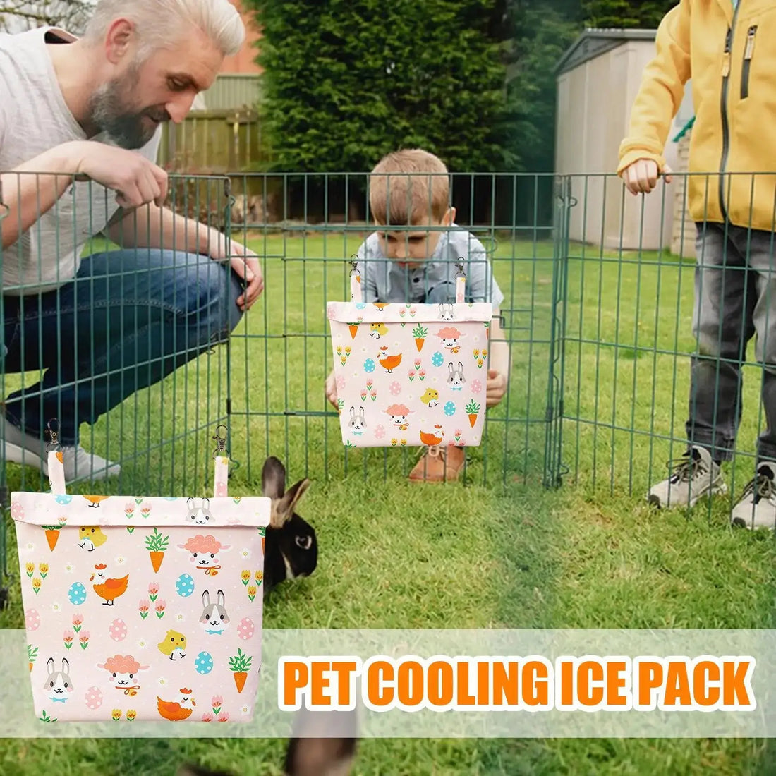 Bunny Cage Ice Pack Bunny Cold Pack Pet Cooling Supplies Wat