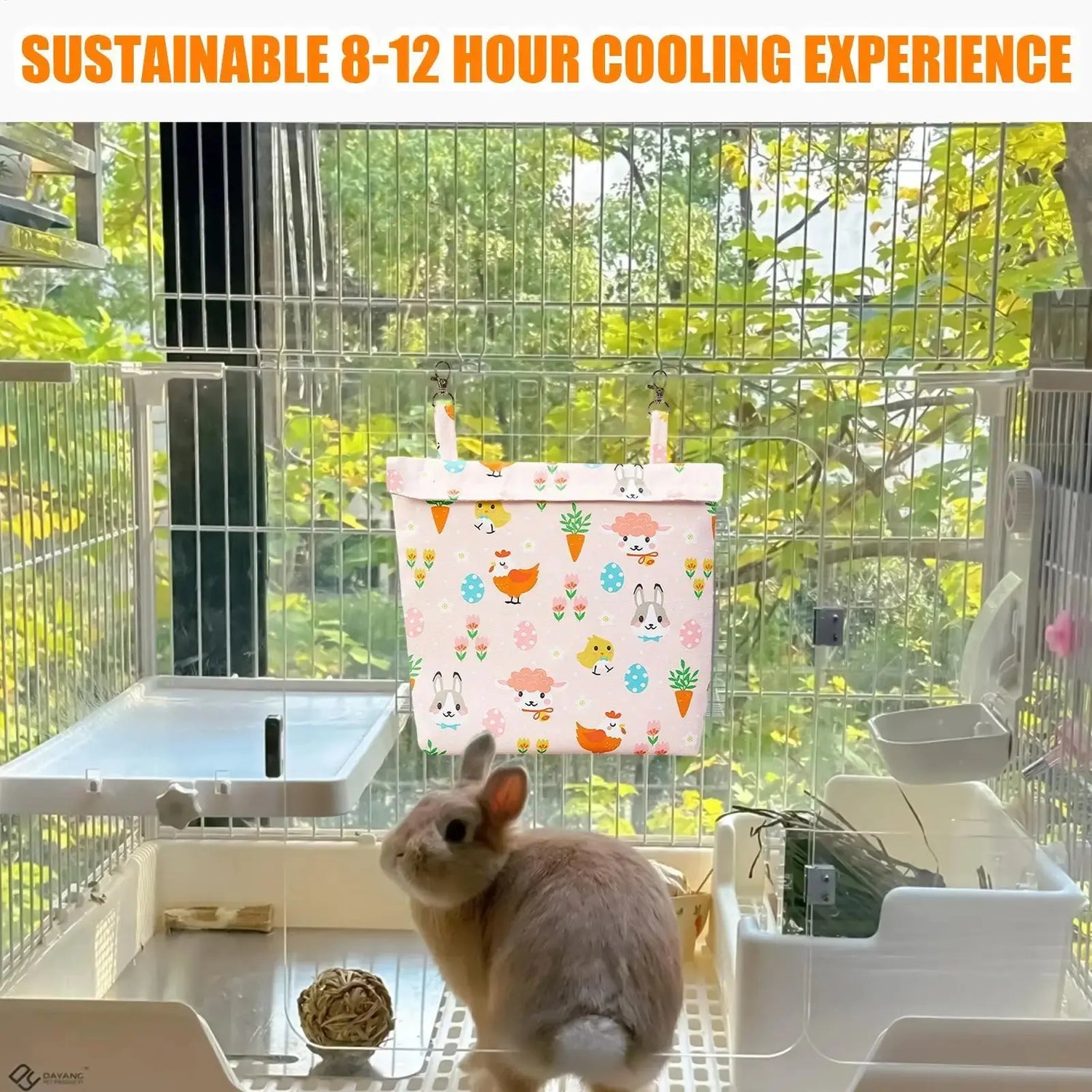 Bunny Cage Ice Pack Bunny Cold Pack Pet Cooling Supplies Wat