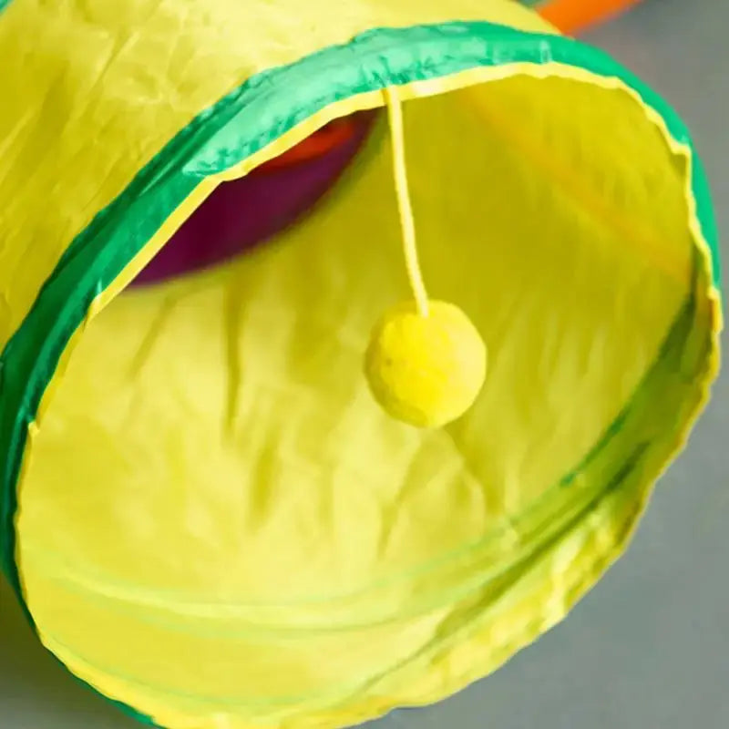 Cat Tunnels Large Cat Play Tunnel Indoor Foldable Bored Kitj