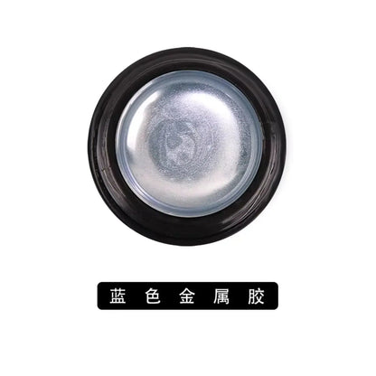 High Brightness Metal Mirror Nail  Glue Liquid Silver Flash Platinum Pull Wire Hook Edge Painted Gel For Manicure Supplies Novara Shop