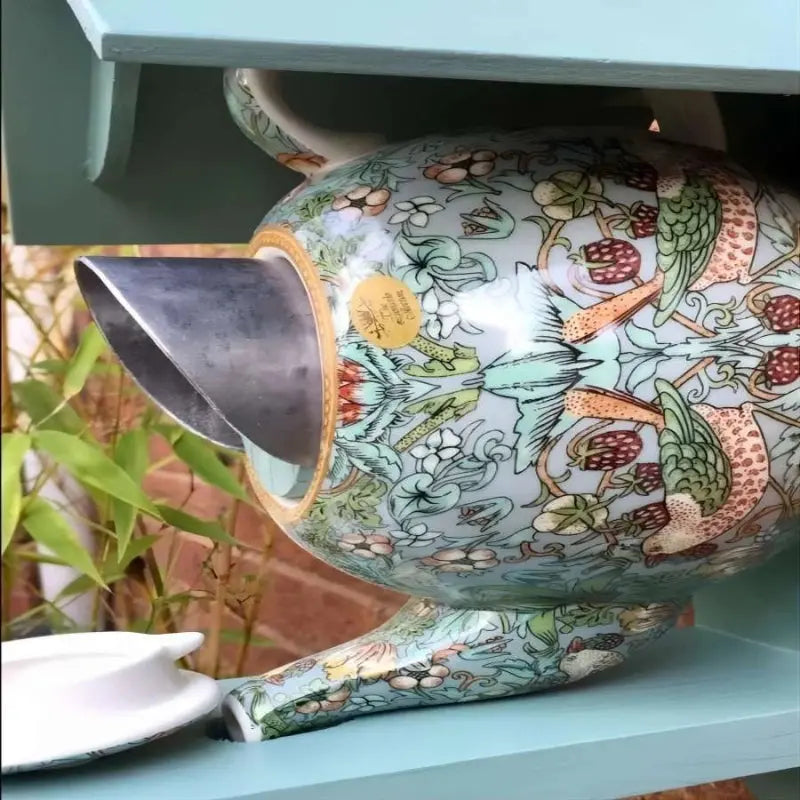 Home Garden Pet Products Green Teapot Bird House and Feeder Courtyard Decoration Bird Supplies Farm Decoration Accessories Novara Shop