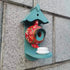Home Garden Pet Products Green Teapot Bird House and Feeder Courtyard Decoration Bird Supplies Farm Decoration Accessories Novara Shop