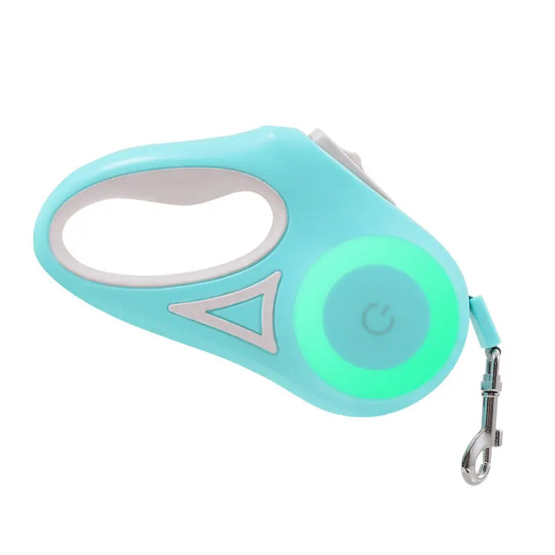 Dog Leash Retractable Leash And Dog Collar Spotlight Automat