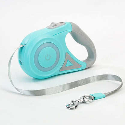 Dog Leash Retractable Leash And Dog Collar Spotlight Automat