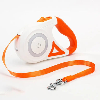 Dog Leash Retractable Leash And Dog Collar Spotlight Automat