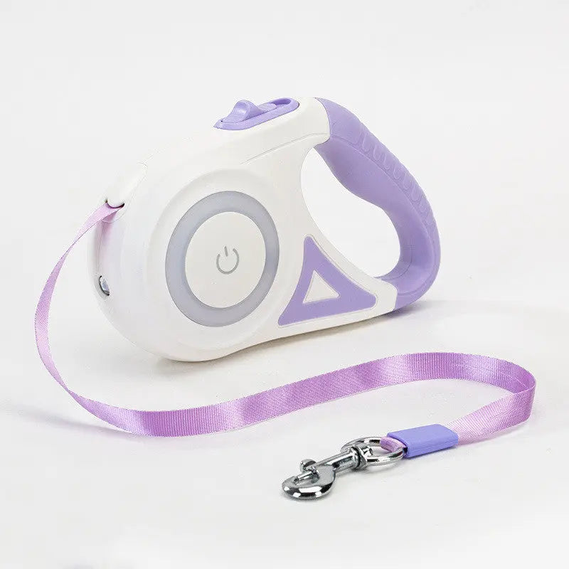 Dog Leash Retractable Leash And Dog Collar Spotlight Automat