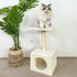 YXT Pet Supplies Natural Sisal Cat Climbing Frame Square Flannel Cat Nest Home Decorations Novara Shop