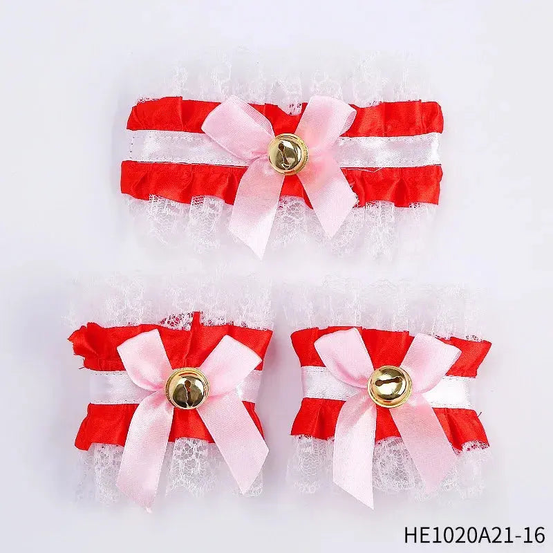 Womens Halloween Maid Lace Cat Ear Headband Hair Accessories Cat Ear Headband Long Tassel Japanese Animation Cosplay Accessories Novara Shop