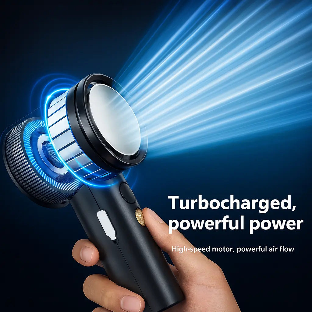 Mini Rechargeable Fan | Handheld Cooling Fan | Novara Shop