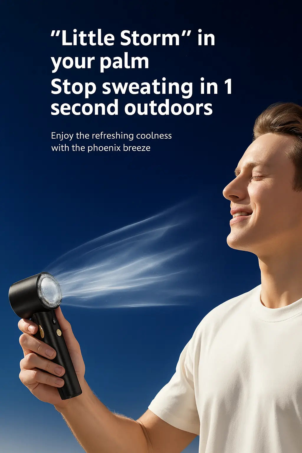 Mini Rechargeable Fan | Handheld Cooling Fan | Novara Shop