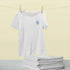 Bulala Bunny Cup: Blue - hat, clear - faced, cute portable design—fun style for Bulala T - shirts. Novara Shop