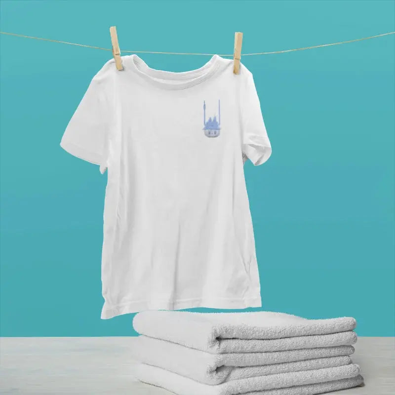 Bulala Bunny Cup: Blue - hat, clear - faced, cute portable design—fun style for Bulala T - shirts. Novara Shop