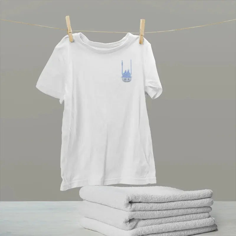 Bulala Bunny Cup: Blue - hat, clear - faced, cute portable design—fun style for Bulala T - shirts. Novara Shop