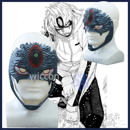 JJ Enjōji Jin Cosplay Dandadan SE2 Anime Costume Evil Eye 3D Polylactic Acid Base Mask Horror Halloween Christmas Party Gifts Novara Shop