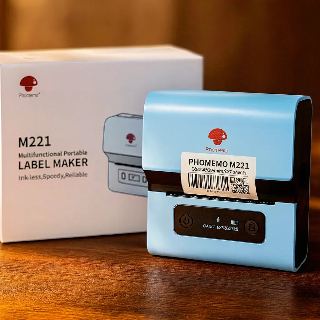 Mini Bluetooth Thermal Barcode Sticker Small Label Printer Household Novara Shop