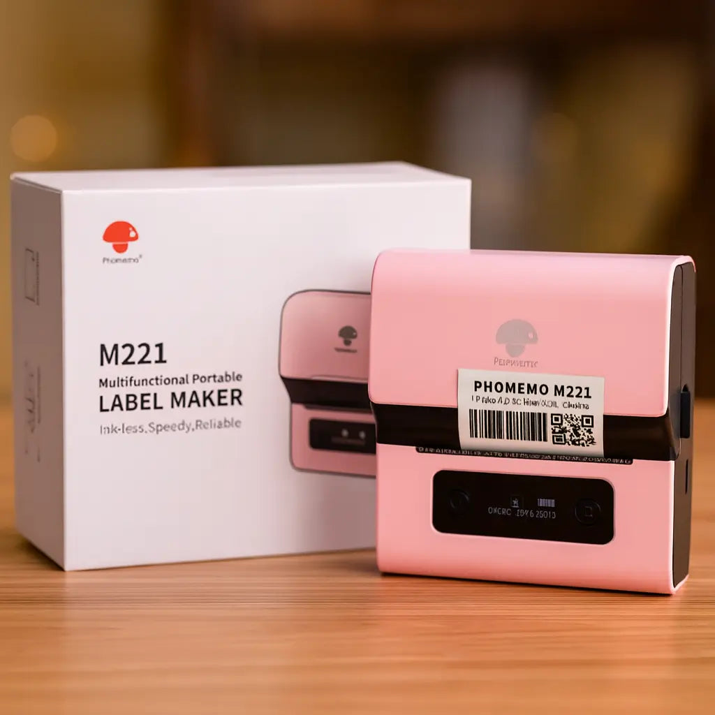 Mini Bluetooth Thermal Barcode Sticker Small Label Printer Household Novara Shop