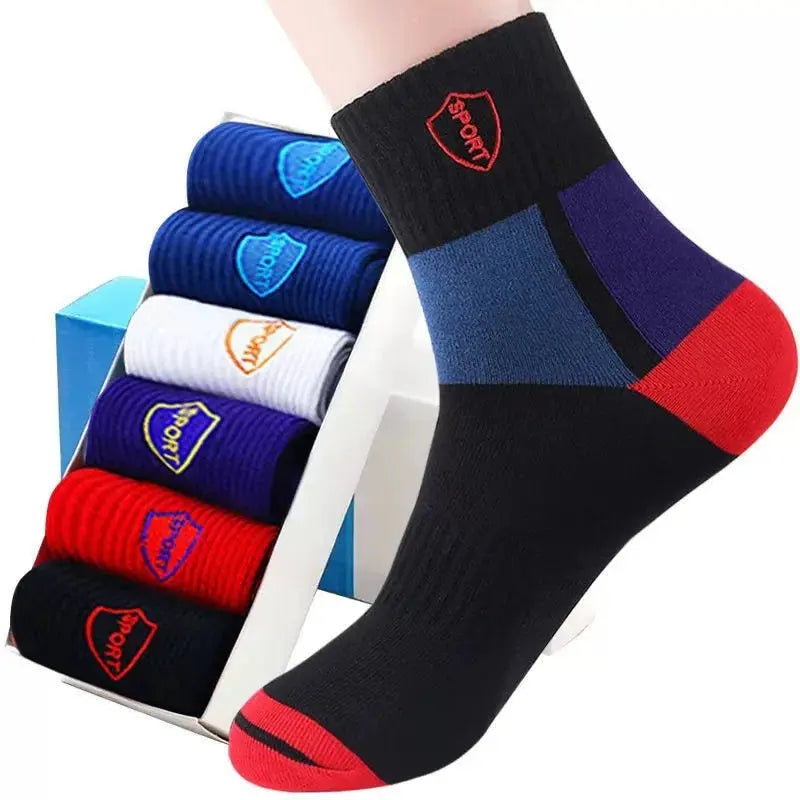 10pairs Breathable Cotton Sports Stockings Men Bamboo Fiber Autumn and Winter Men Socks Sweat Absorption Deodorant Business Sox Novara Shop
