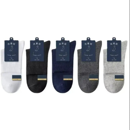 10pairs Breathable Cotton Sports Stockings Men Bamboo Fiber Autumn and Winter Men Socks Sweat Absorption Deodorant Business Sox Novara Shop