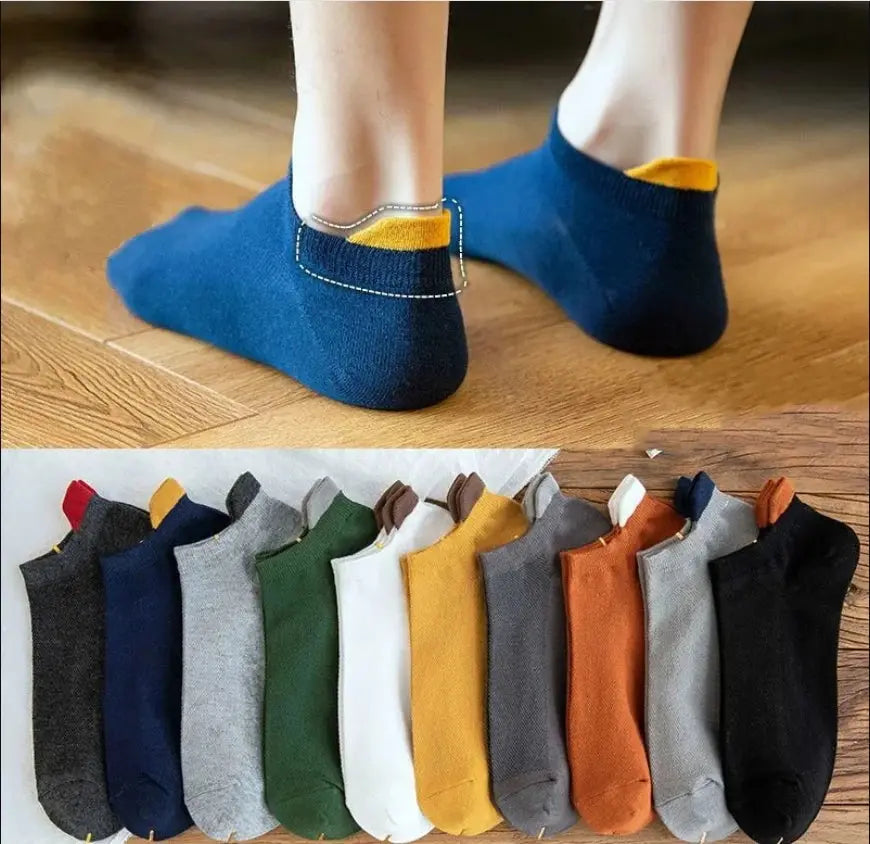 10pairs Breathable Cotton Sports Stockings Men Bamboo Fiber Autumn and Winter Men Socks Sweat Absorption Deodorant Business Sox Novara Shop