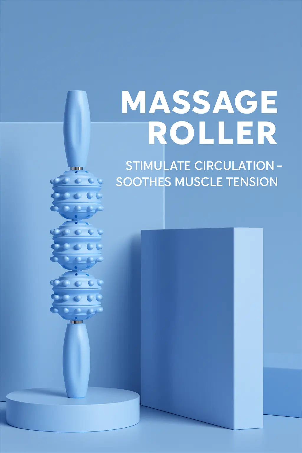 Spike Massage Stick | Muscle Roller Stick | Novara Shop