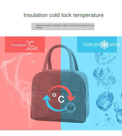 1pc Insulated Lunch Bag Leak Proof Thermal Lunch Box Bag Portable Food Container For Work School Picnic Aluminum Foil Bento Bags Novara Shop