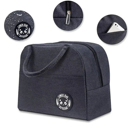 1pc Insulated Lunch Bag Leak Proof Thermal Lunch Box Bag Portable Food Container For Work School Picnic Aluminum Foil Bento Bags Novara Shop