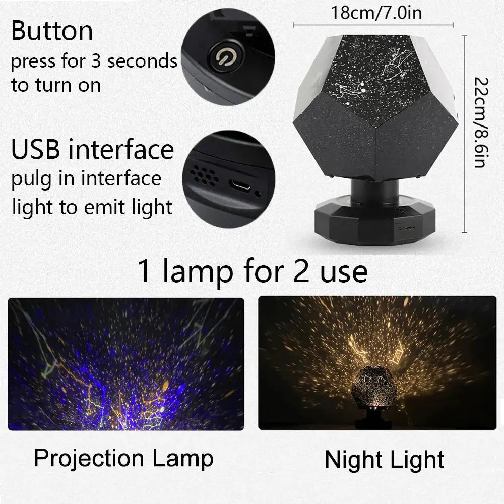 Starry Light Projector | Starry Night Projector | Novara Shop